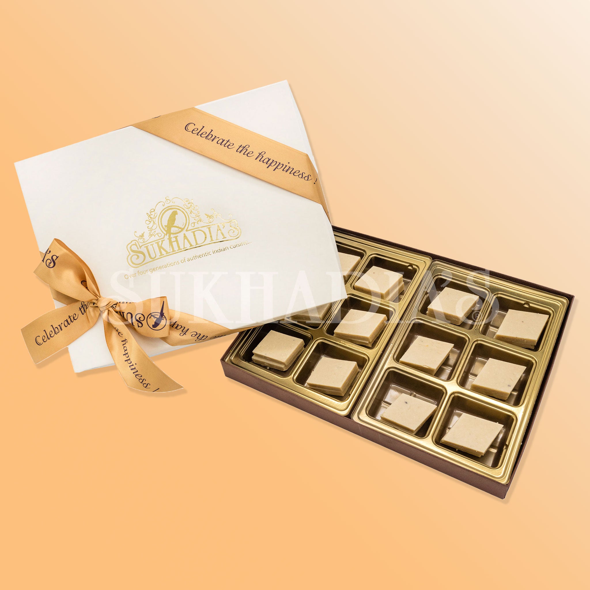 Signature White Kaju Katli - Luxury Gift Assortments – Sukhadia's