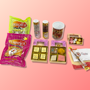 Gardens of Jaipur Rakhi Basket (with Rakhi)