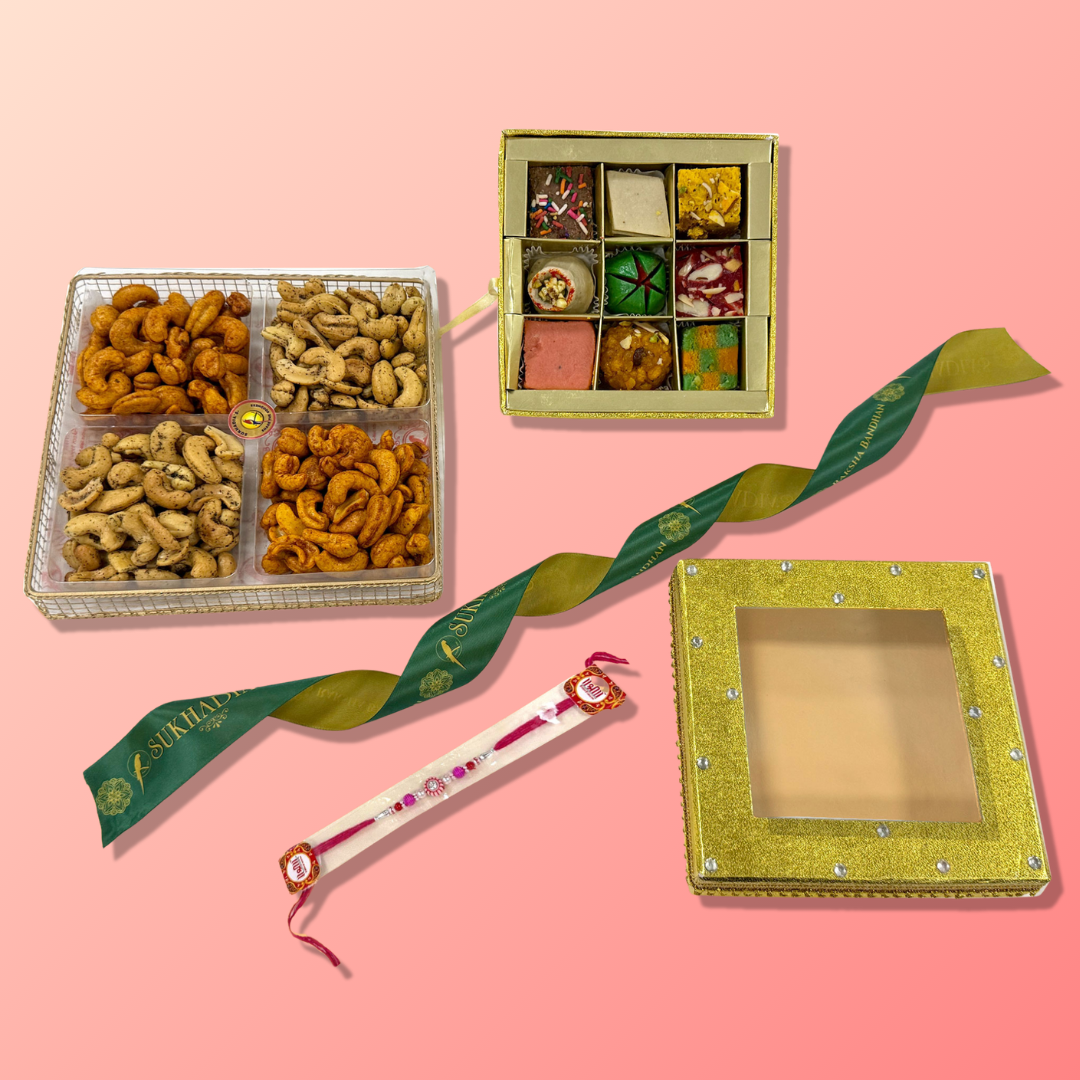 Heritage Rakhi Duo (with Rakhi)