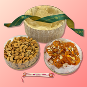 Rakhi Jalebi & Nuts Combo (with Rakhi)