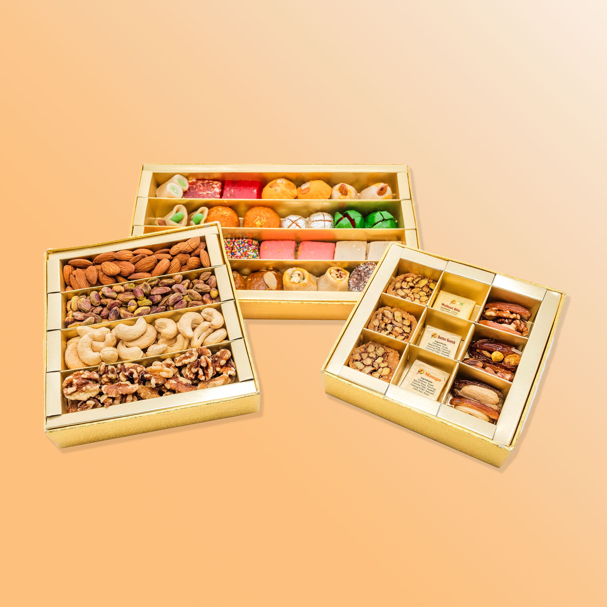 Gold Kundan Trio