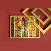 Golden Sweets & Dry Fruits Assortment