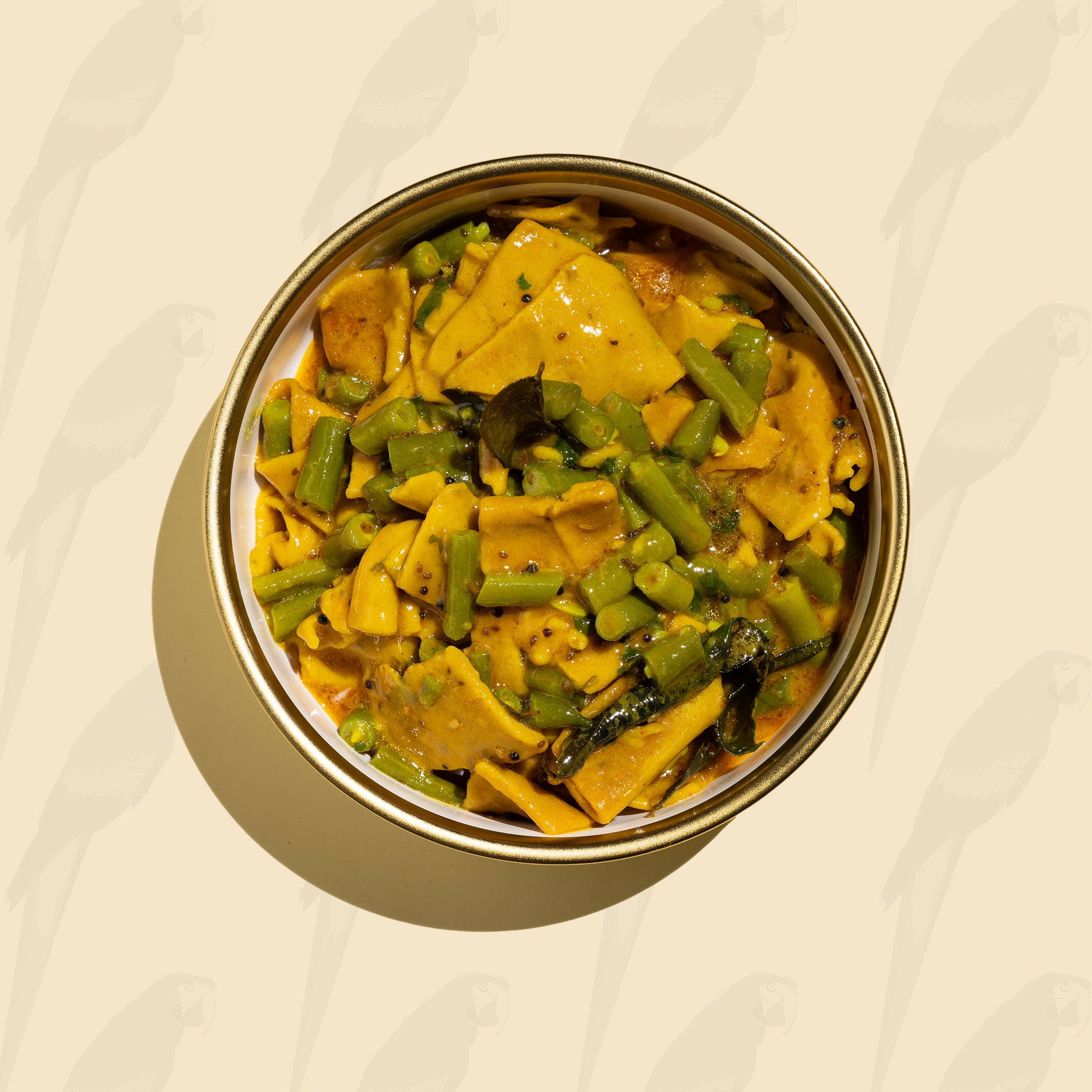 Green Beans Dhokli