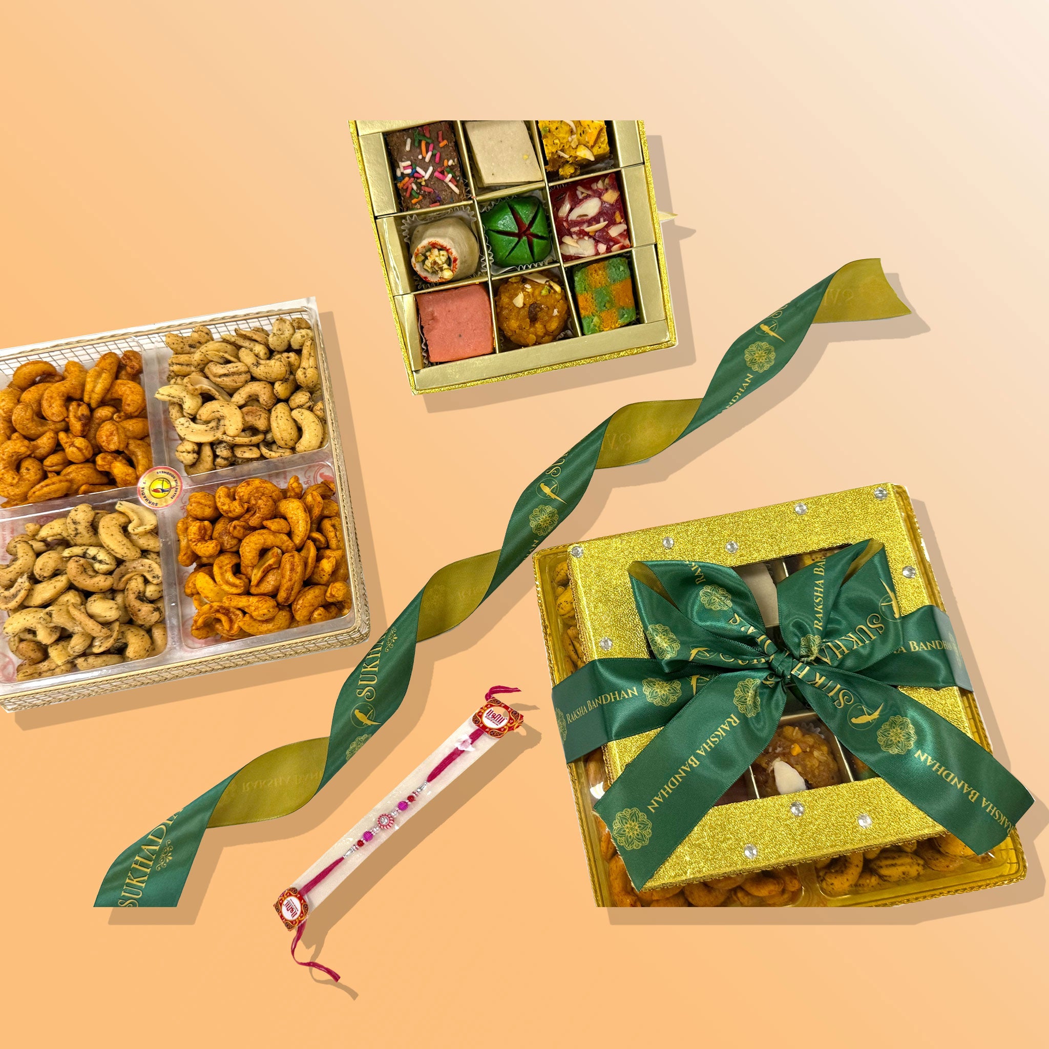 Heritage Rakhi Duo (with Rakhi)