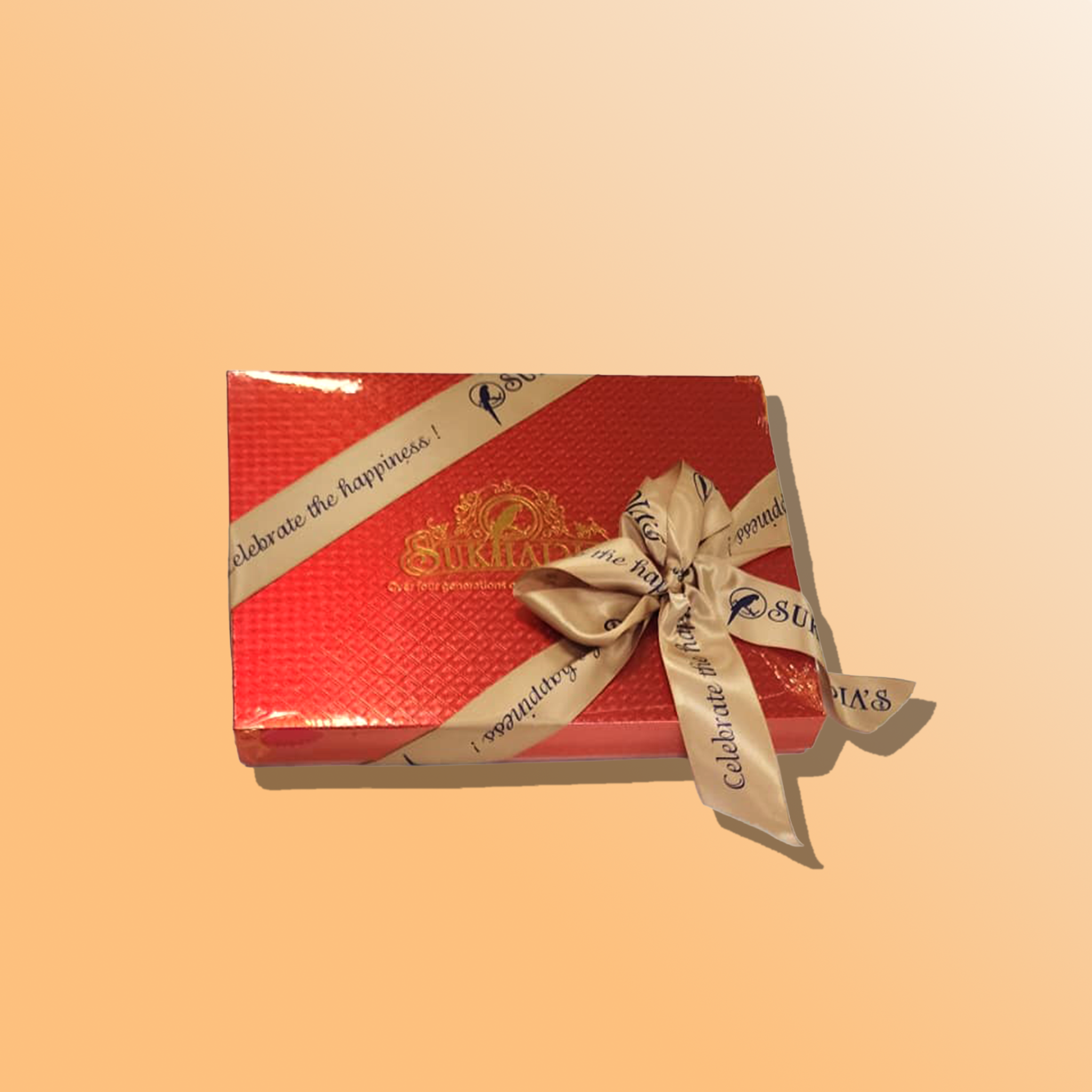 Holiday Red Nuts and Chocolates