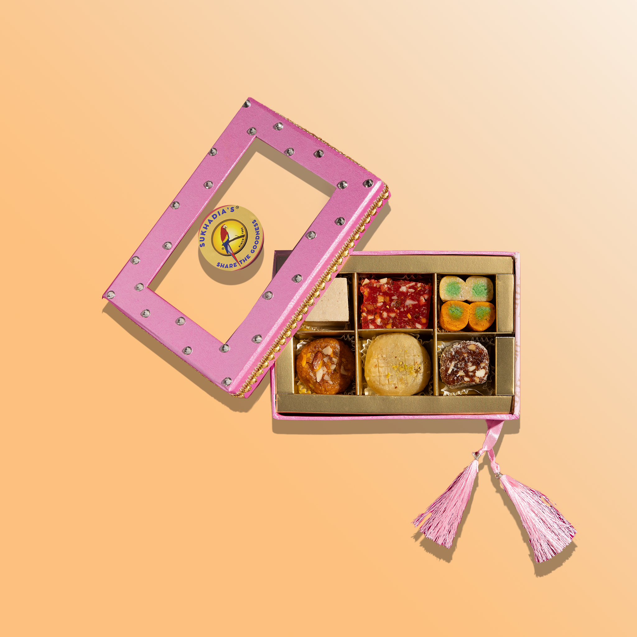 Pink Jewels 6pc