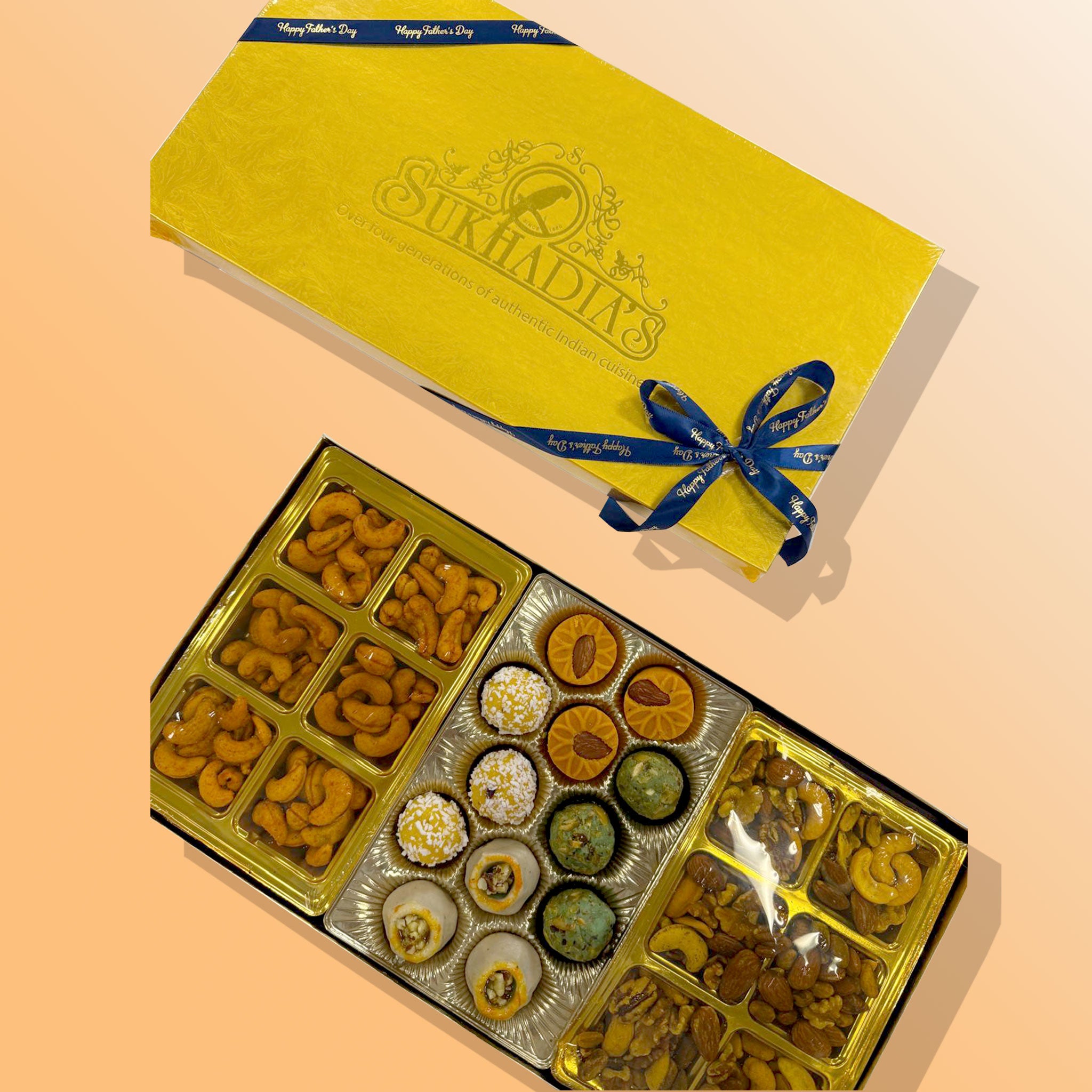 Sukhadia's Premium Sweets & Dry Fruits Combo - Father's Day Gifts