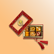 Red Bandhani 6pc
