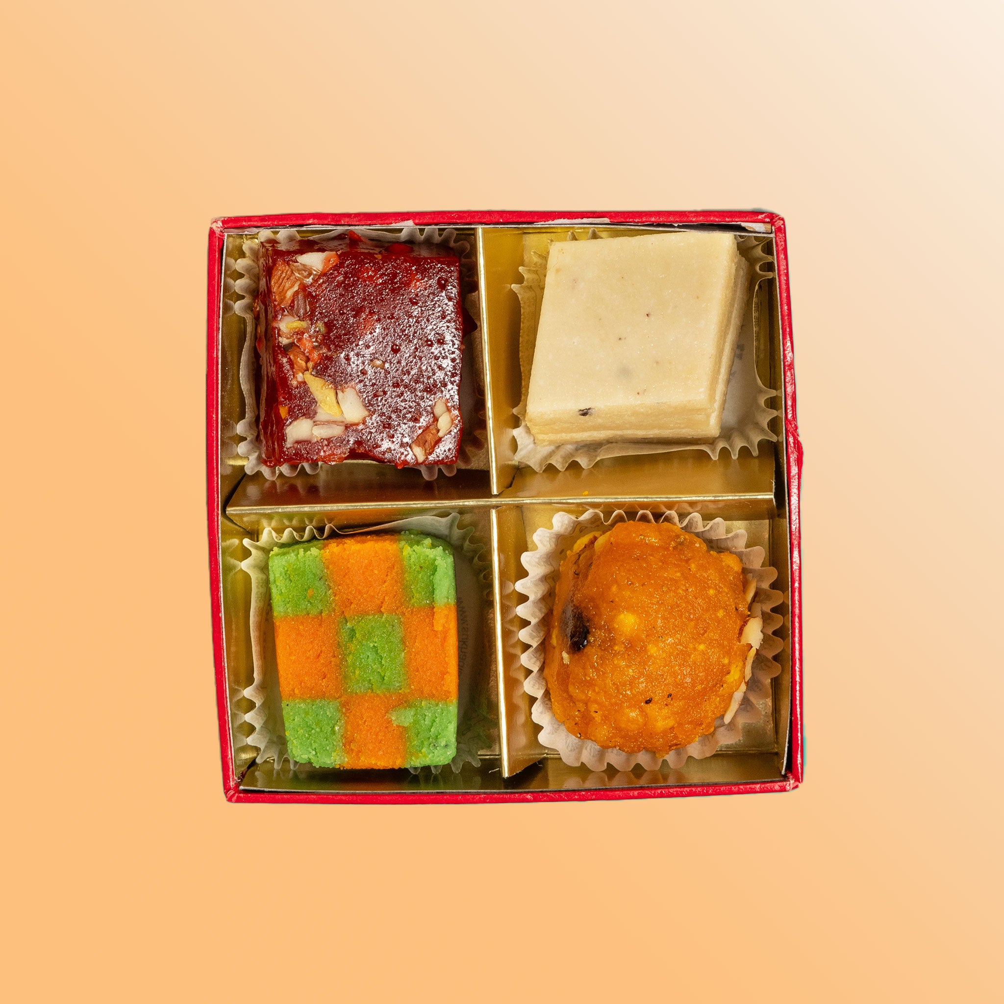 Red Bandhani Mini