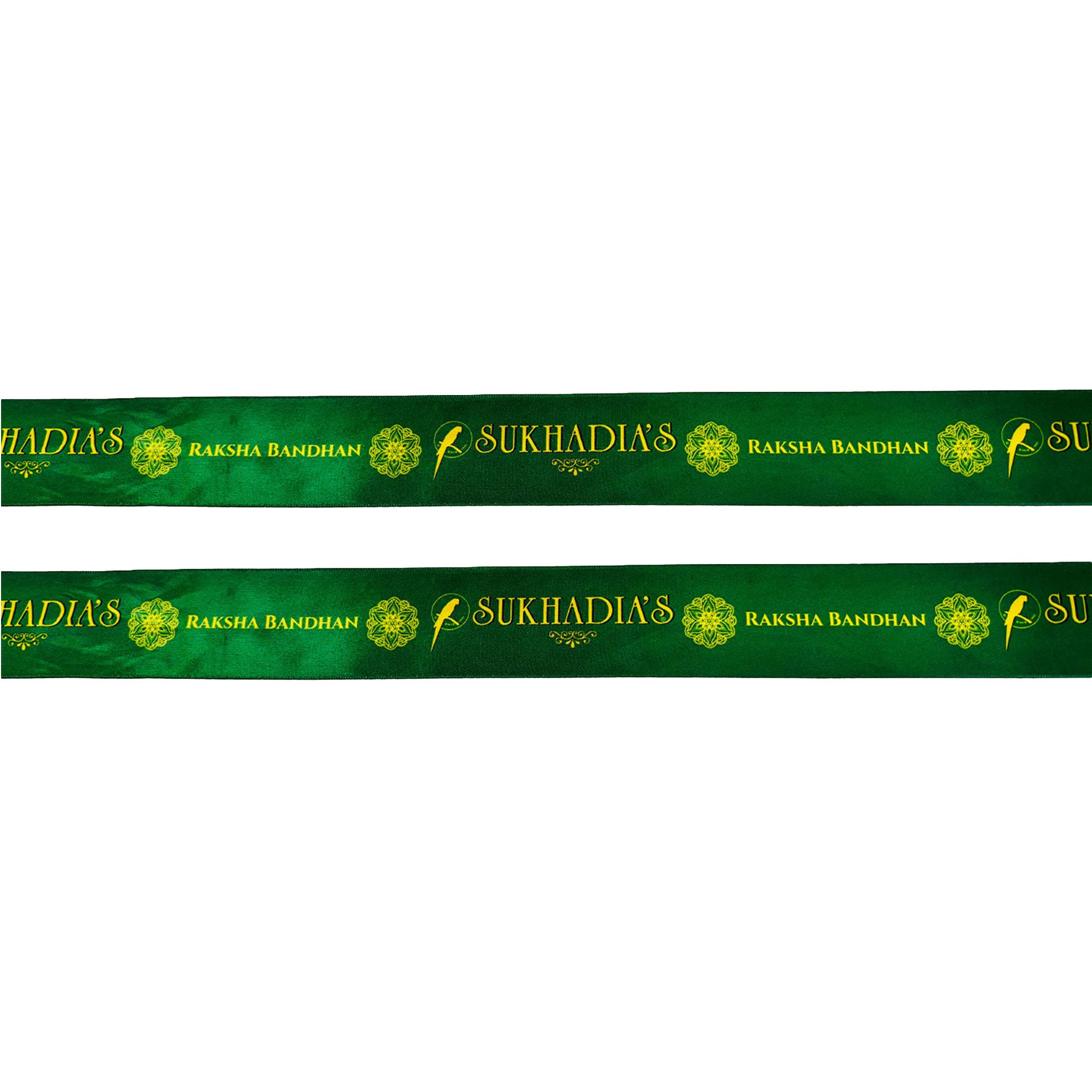 Raksha Bandhan Ribbon Green