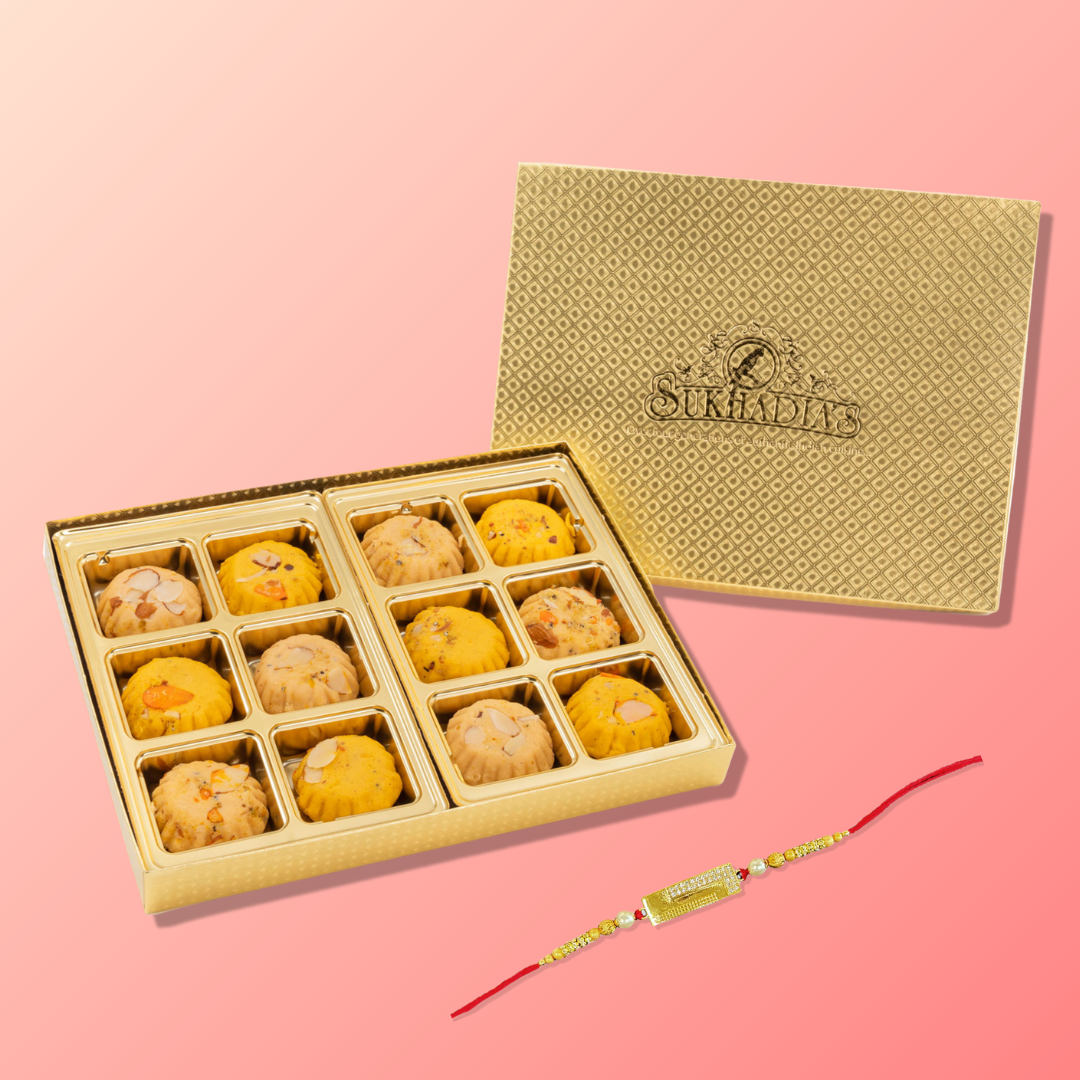Signature Gold Penda with Rakhi