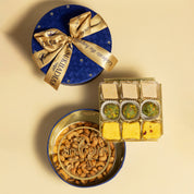 Royal Blue Combo - Cashews & Sweets