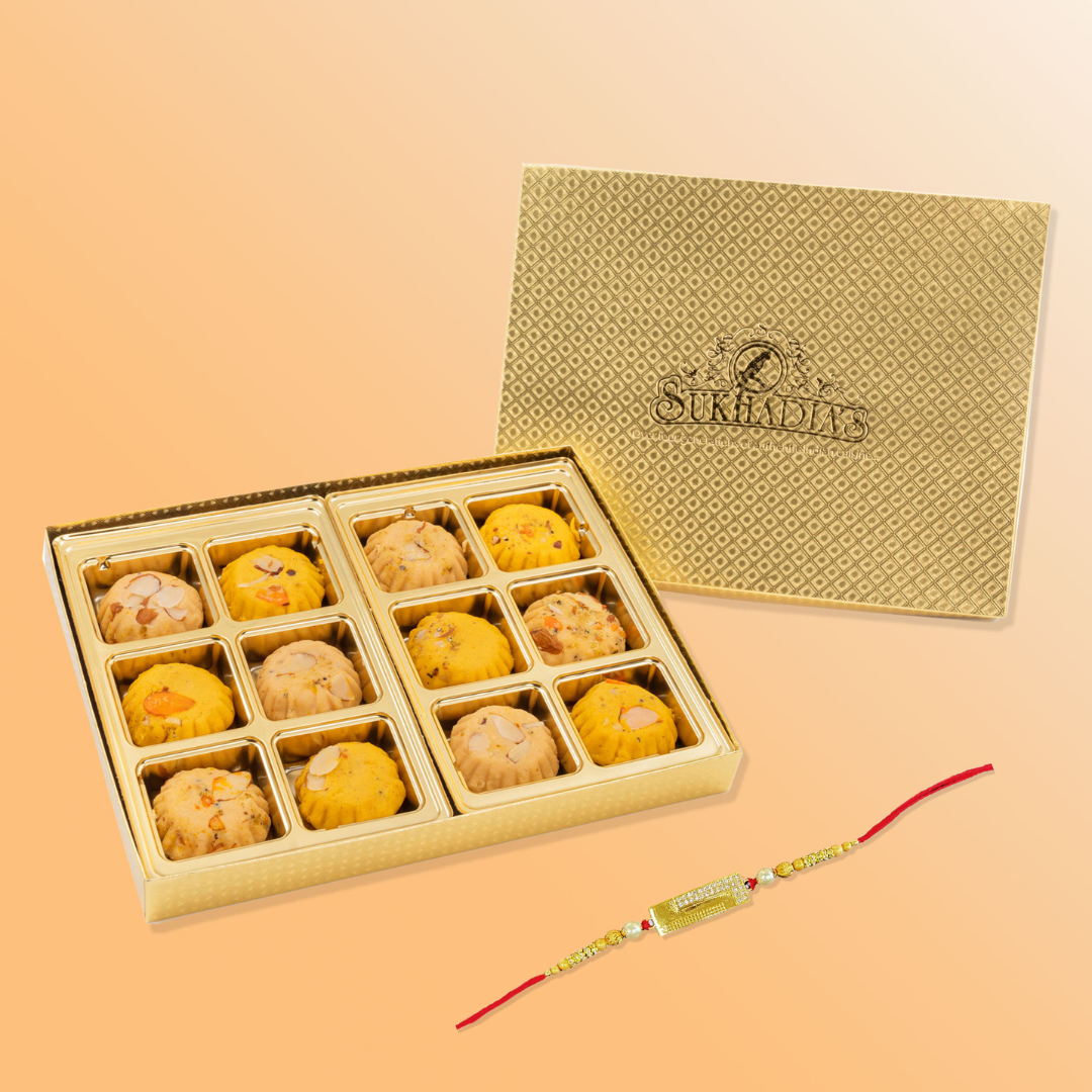 Signature Gold Penda with Rakhi