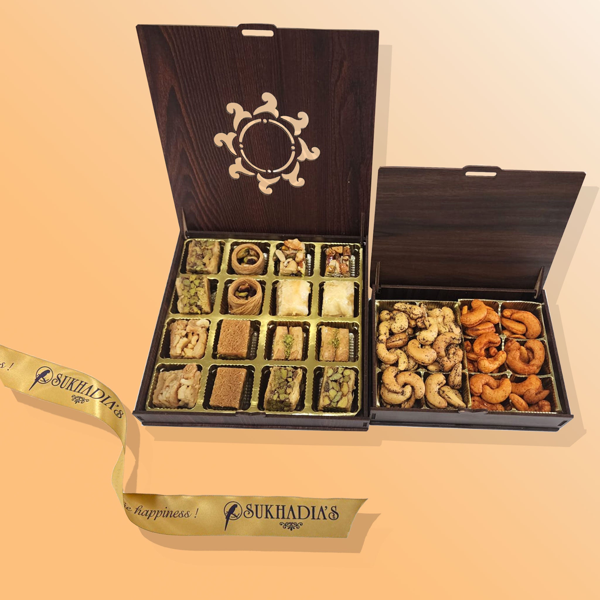 Sukhadia's Baklava & Premium Nuts Combo - Father's Day Gifts