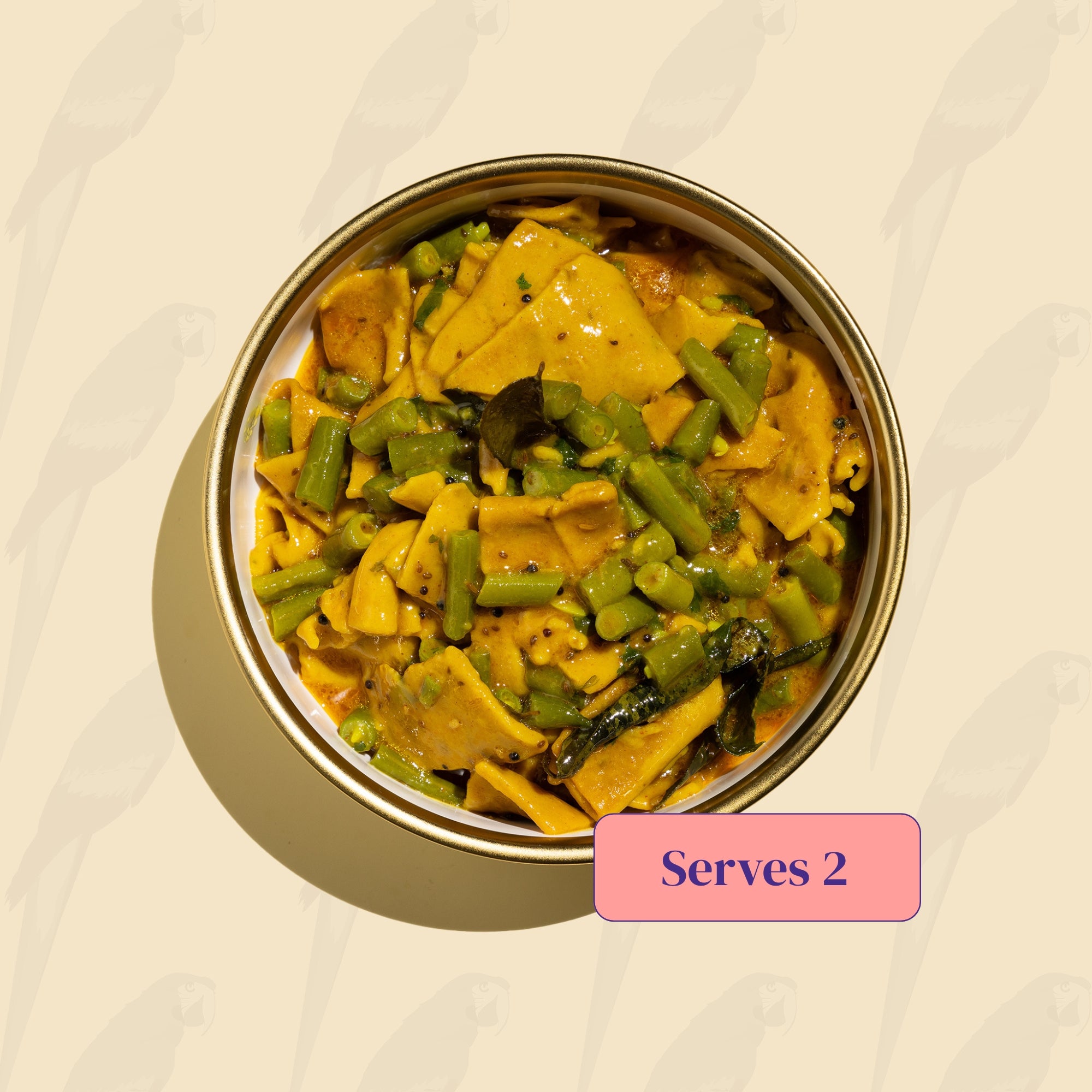 Green Beans Dhokli